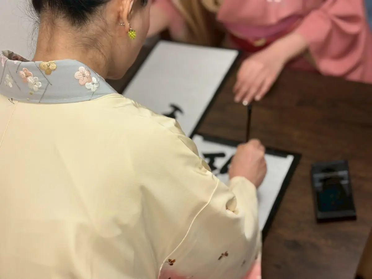 東麻布のTokyo Calligraphy MIAスタジオの内観